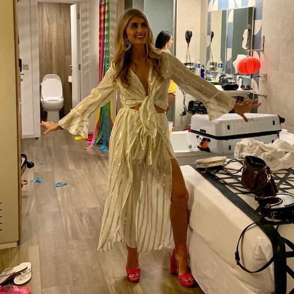 Show me your mumu south beach stripe set - Picture 2 of 8